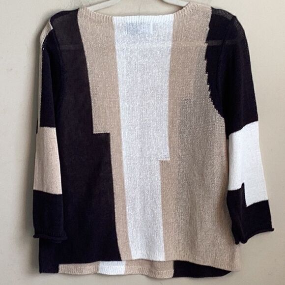 Habitat Clothes To Live In ColorBlock Sweater S - Picture 4 of 6